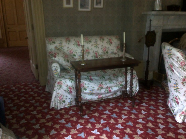 Drawing Room carpets and chintz