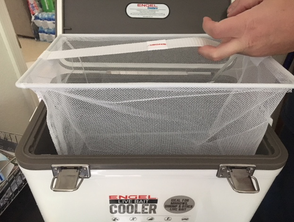 Mesh liner in the 19 Quart cooler