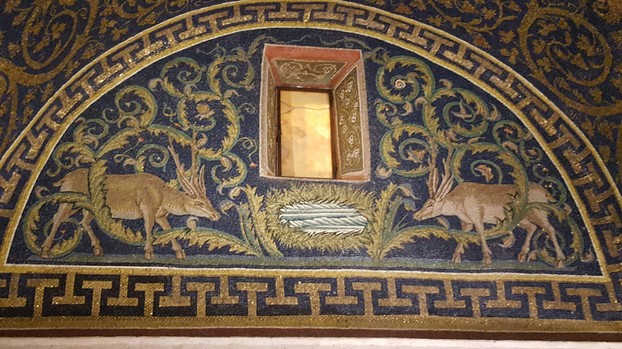 More mosaics in the Mausoleum of Galla Placidia