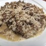 Risotto with sausage