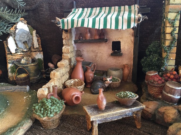 The Olive Shop in our nativity