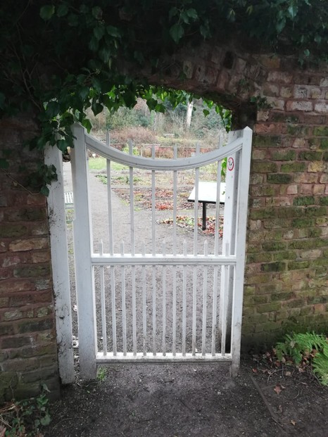 The gate to the walled garden