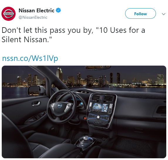 CleanTechnica writer Cynthia Shahan reveals her new 2015 Nissan LEAF as a silent drive in "10 Uses for a Silent Nissan."