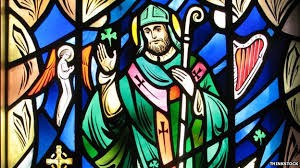 window image  of St Patrick