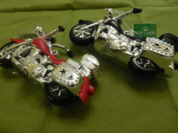 Motorcycle Christmas Ornaments