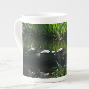 Turtles in a Row mug