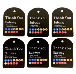 New York City Party Favor Tags