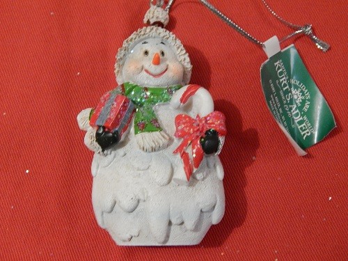 Snowwoman Christmas Ornament