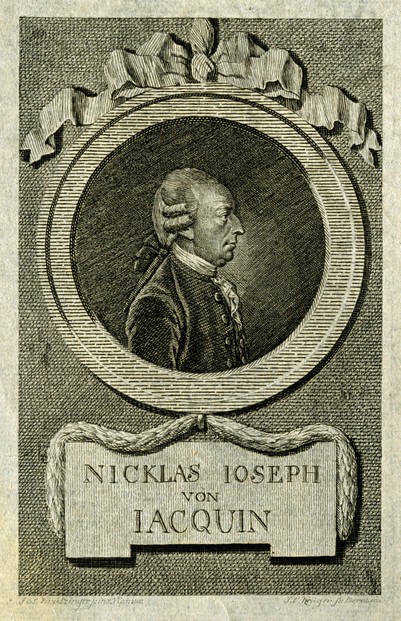 undated line engraving by Johann Conrad Krüger (1733-1791), after portrait by Josef Kreutzinger (1757-1829)