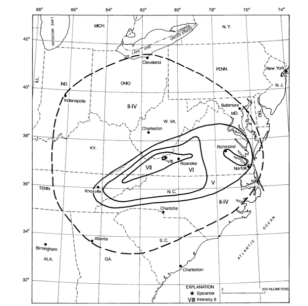 C.W. Stover and Jerry L. Coffman, Seismicity of the United States, 1568-1989 (1993), Fig. 60, p. 378