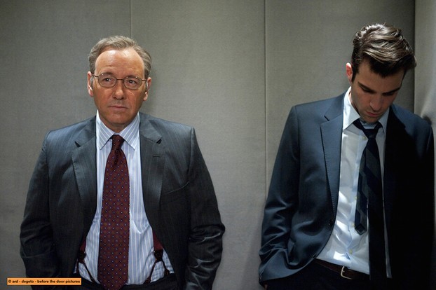 Sam Rogers (Kevin Spacey) and Dr. Peter Sullivan (Zachary Quinto)