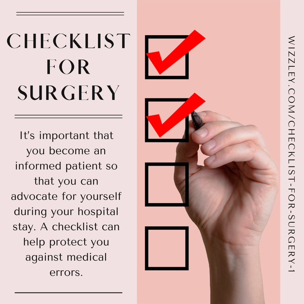 Checklist for Surgery