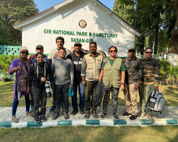 Staff at Gir National Park