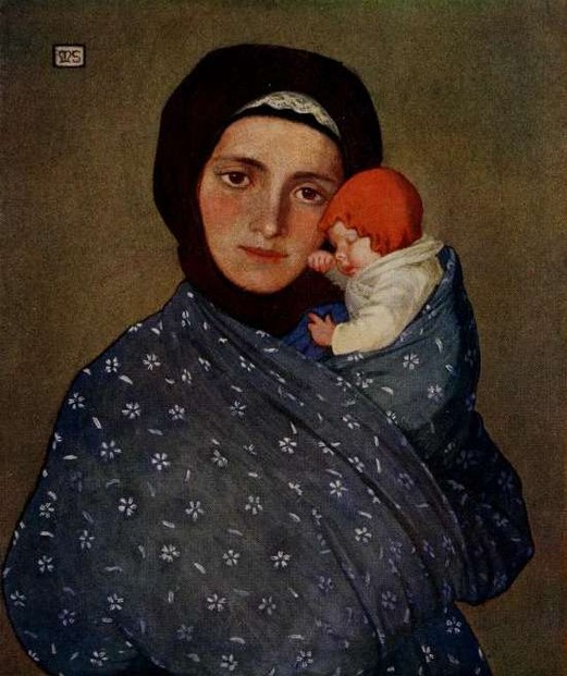 mother-and-child-in-hungary-marianne-stokes