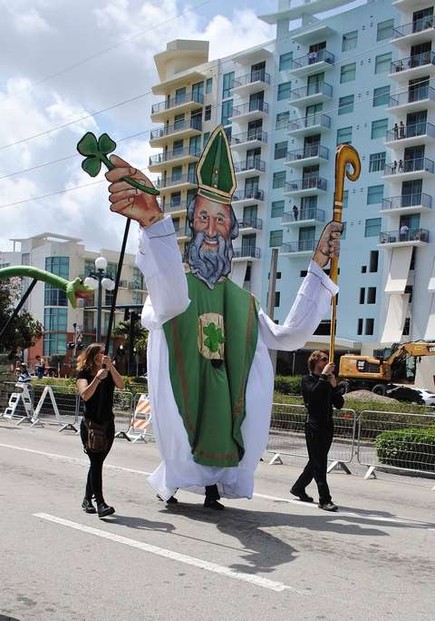 Parade on St. Patrick's Day