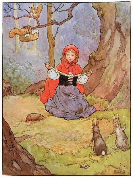Red Riding Hood by Frank Adams