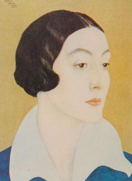 Helen Beauclerk, portrait by Edmund Dulac