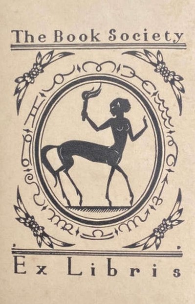 Bookplate, designed by Edmund Dulac