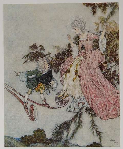 Sleeping Beauty in the Wood by Edmund Dulac