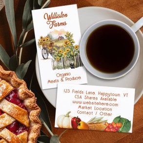 Rural Farm Business Card