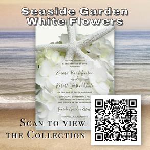 Seaside Garden - white flowers