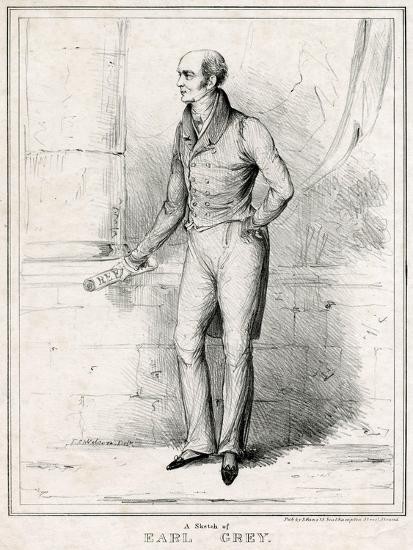 Charles Grey, 2nd Earl Grey Wall Art Print by T.C. Wilson