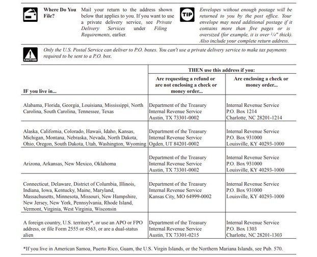 Tax Year 2025 1040 (and 1040-SR) Instructions, page 128 (back cover)