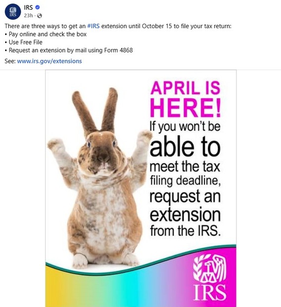 Taxpayers may file Form 4868 electronically or by mail.