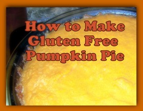 Gluten Free, Dairy Free, Sugar Free Pumpkin Pie
