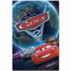 cars 2 lightning mcqueen poster