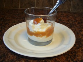 peach butter yogurt