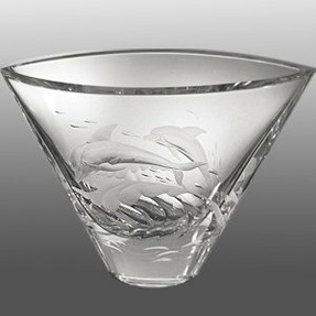 Gift Idea - Faberge Crystal Dolphin Vase