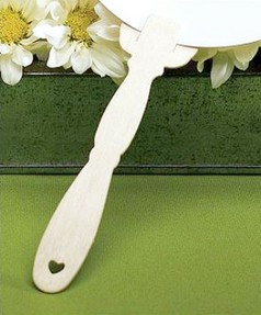 wedding fan sticks