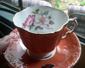 Vintage Aynsley Tea Cup and Saucer