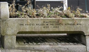 Winchester ~ England.  Horse Trough Memorial