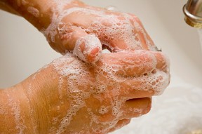 Washing hands regulary
