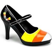 Candy Corn Witch Shoes