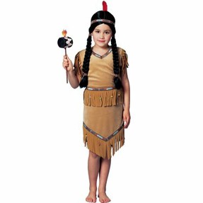 Girls Pocahontas Costume