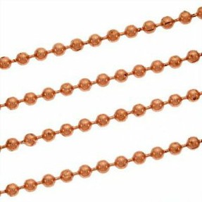 copper ball chain