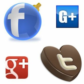 Facebook, Twitter and Google+