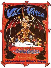 Jean Rollin's Le Viol du Vampire - The original poster by Druillet