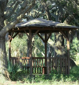 Outdoor Wood Patio Gazebo Clearance