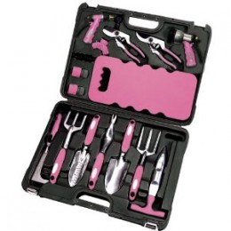 Pink Garden Tools