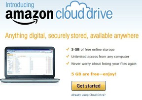 Amazon Cloud drive online storage