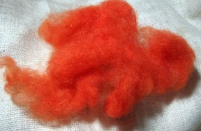 dyed wool