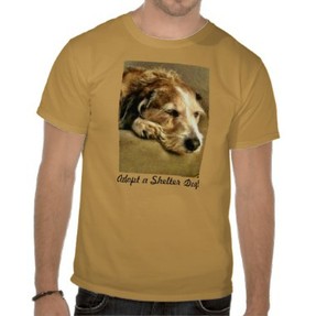 Adopt a dog shirt
