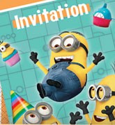 Despicable Me Party Invitations
