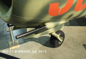 MiG-17 NR-23 23mm cannon