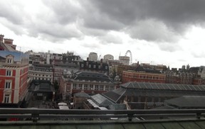 London from the Cafe, ROH