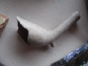 Pipe bowl found on the Thames foreshore
